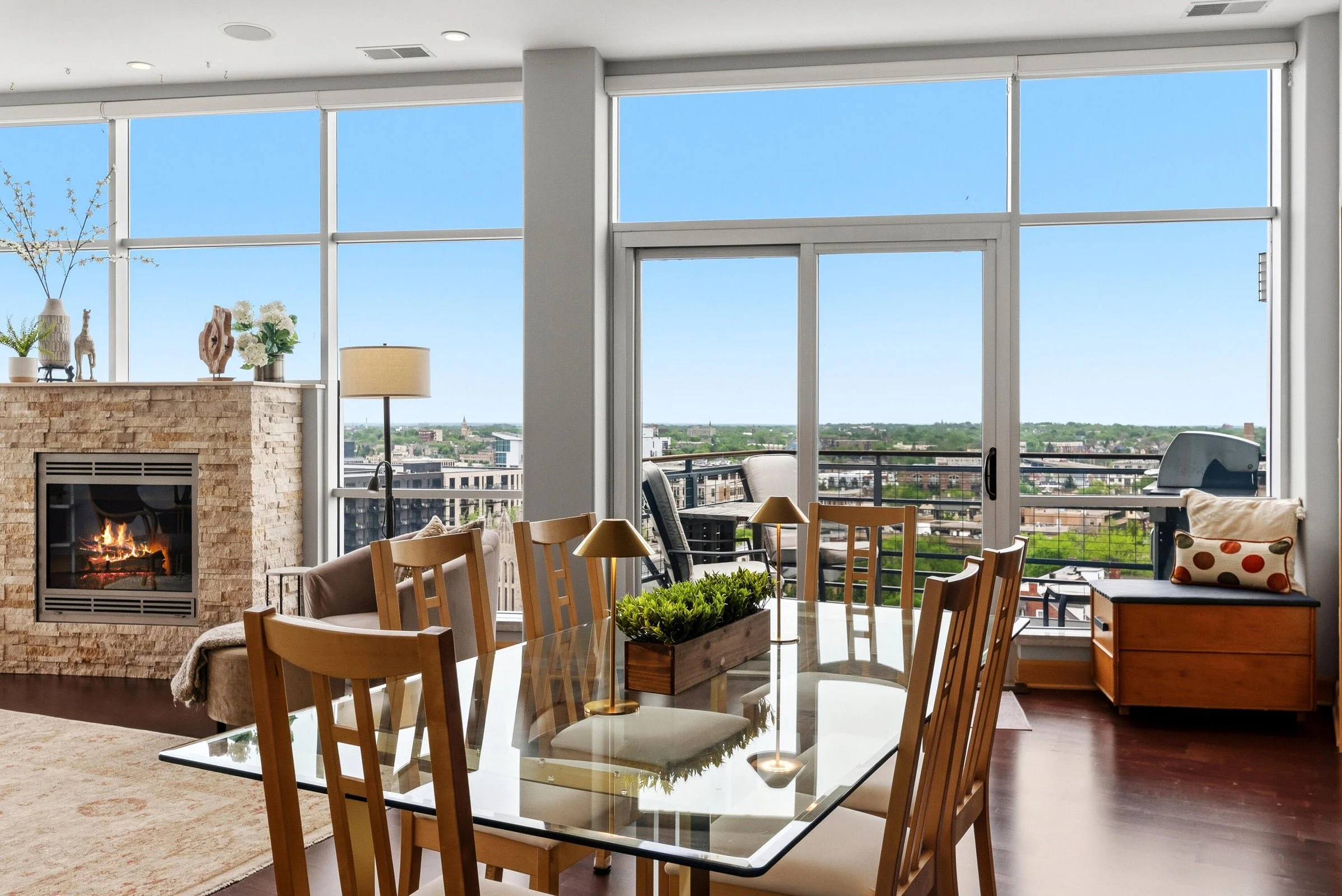 Sliding Door to Balcony
