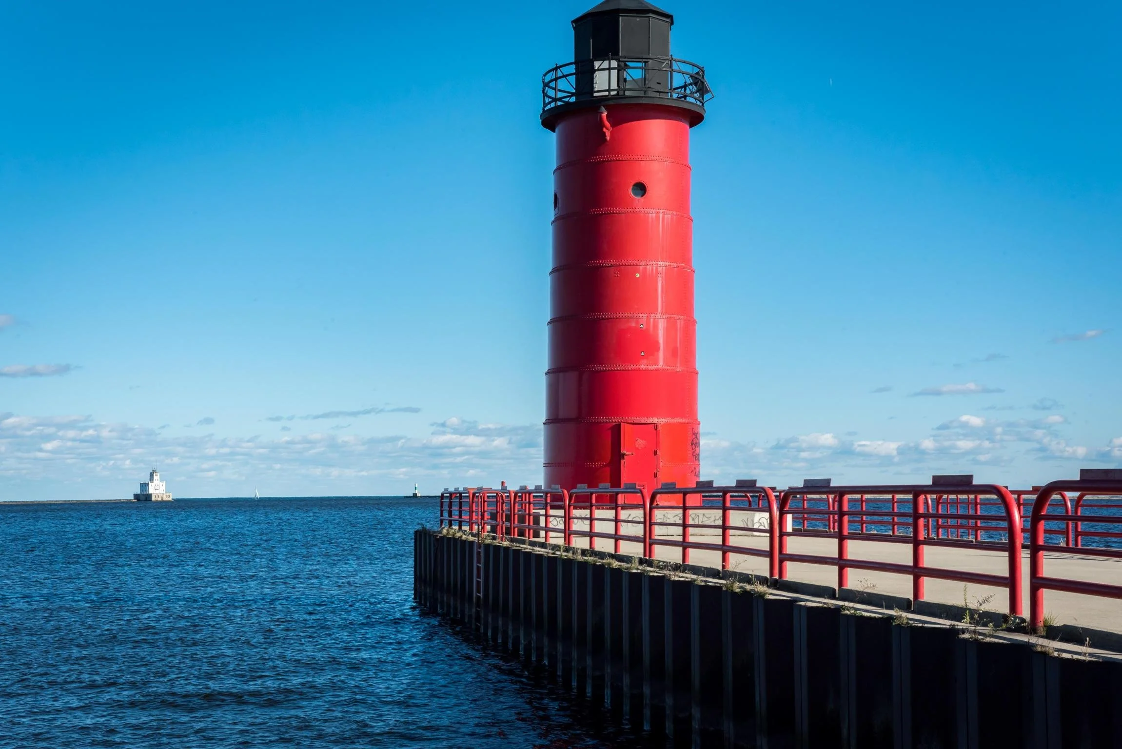 Harbor Light House &amp; Lake Shore Park