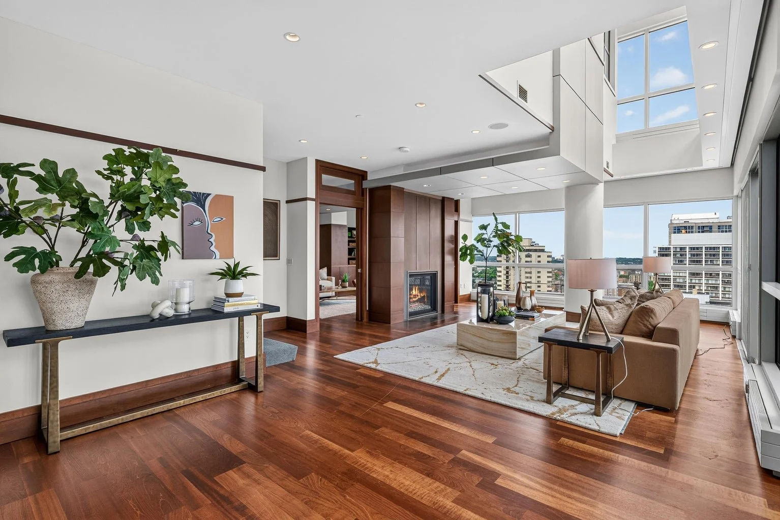 Rich Cherry Wood Floors