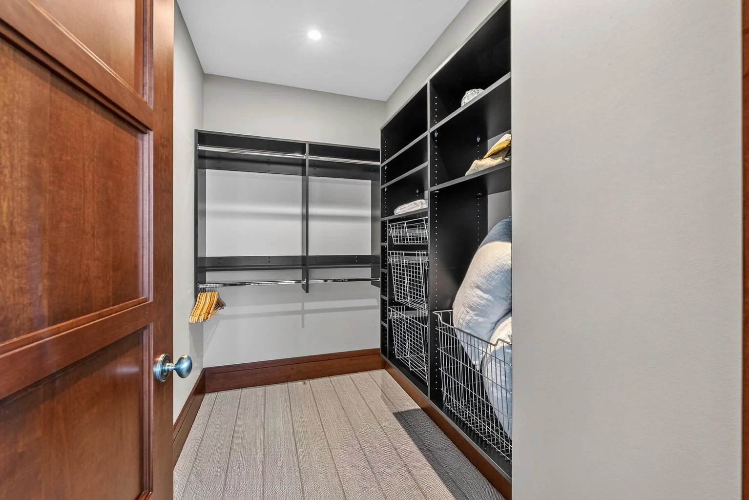 Large Guest Bedroom Walk-In Closet
