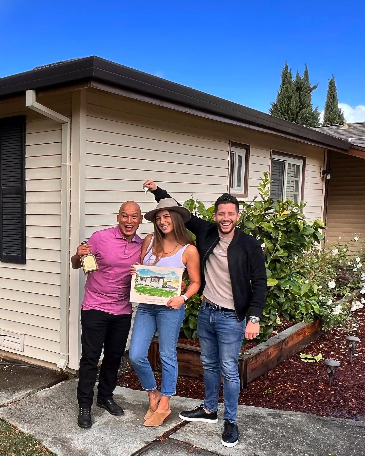 Congrats to my dear friends, Chris and Paula, on buying their first home together. I am beyond grateful for their trust in me and my plan on overcoming the other offers and scoring this beautiful home. I&rsquo;m looking forward to visiting often. BTW