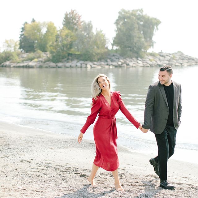 While there&rsquo;s nothing I love more than a gorgeous white gown, today I am inspired by all the boss ladies who are brave and bold enough to rock a red one! ❤️
.
.
.
#torontoengagementphotographer #torontoengagementphotography #torontoengagement #