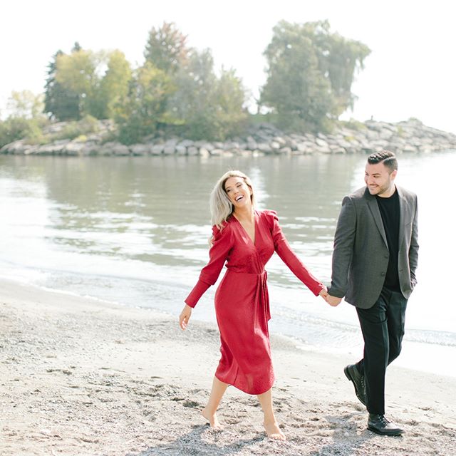 While there&rsquo;s nothing I love more than a gorgeous white gown, today I am inspired by all the boss ladies who are brave and bold enough to rock a red one! ❤️
.
.
.
#torontoengagementphotographer #torontoengagementphotography #torontoengagement #