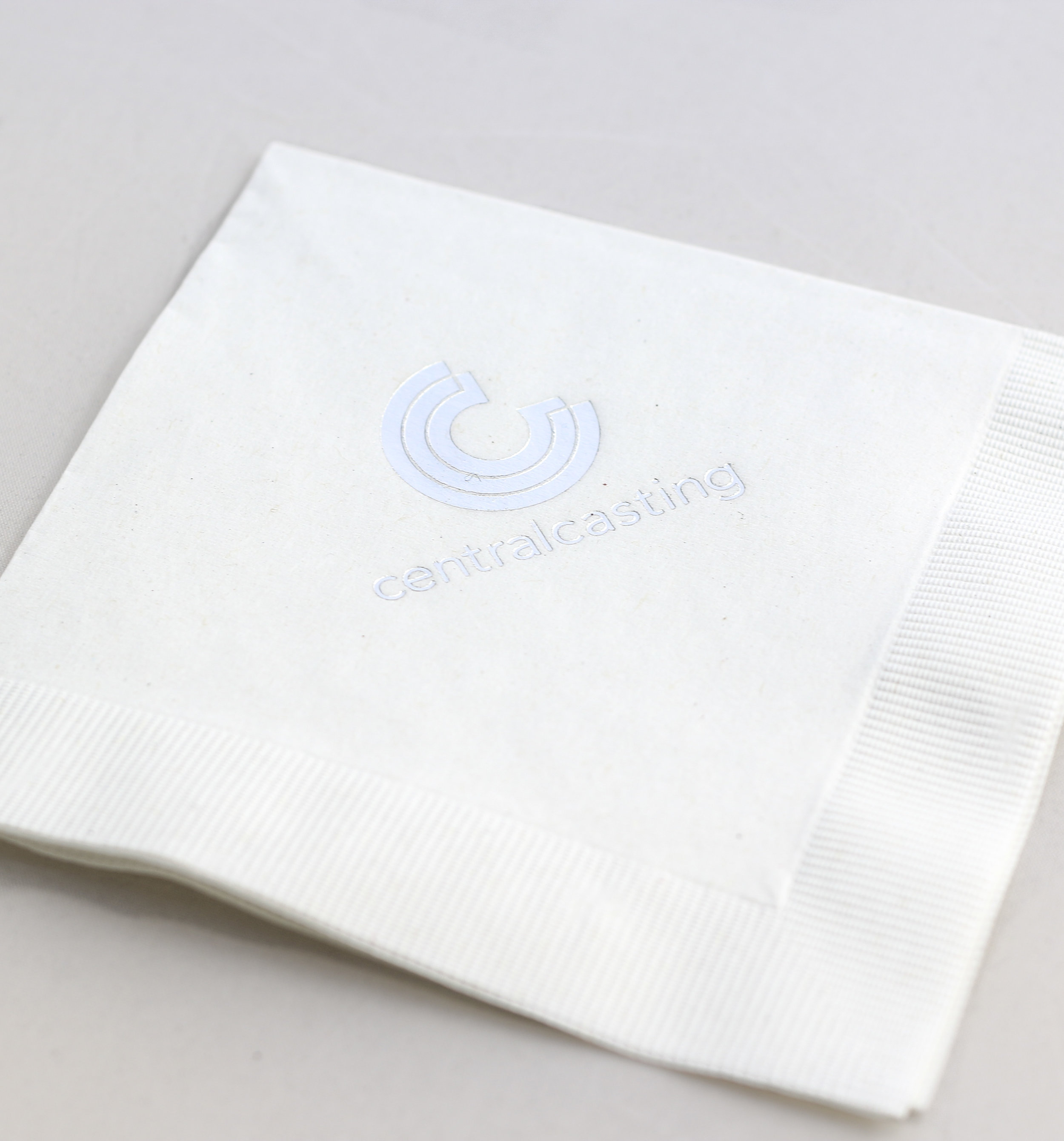 Foil Print Napkins