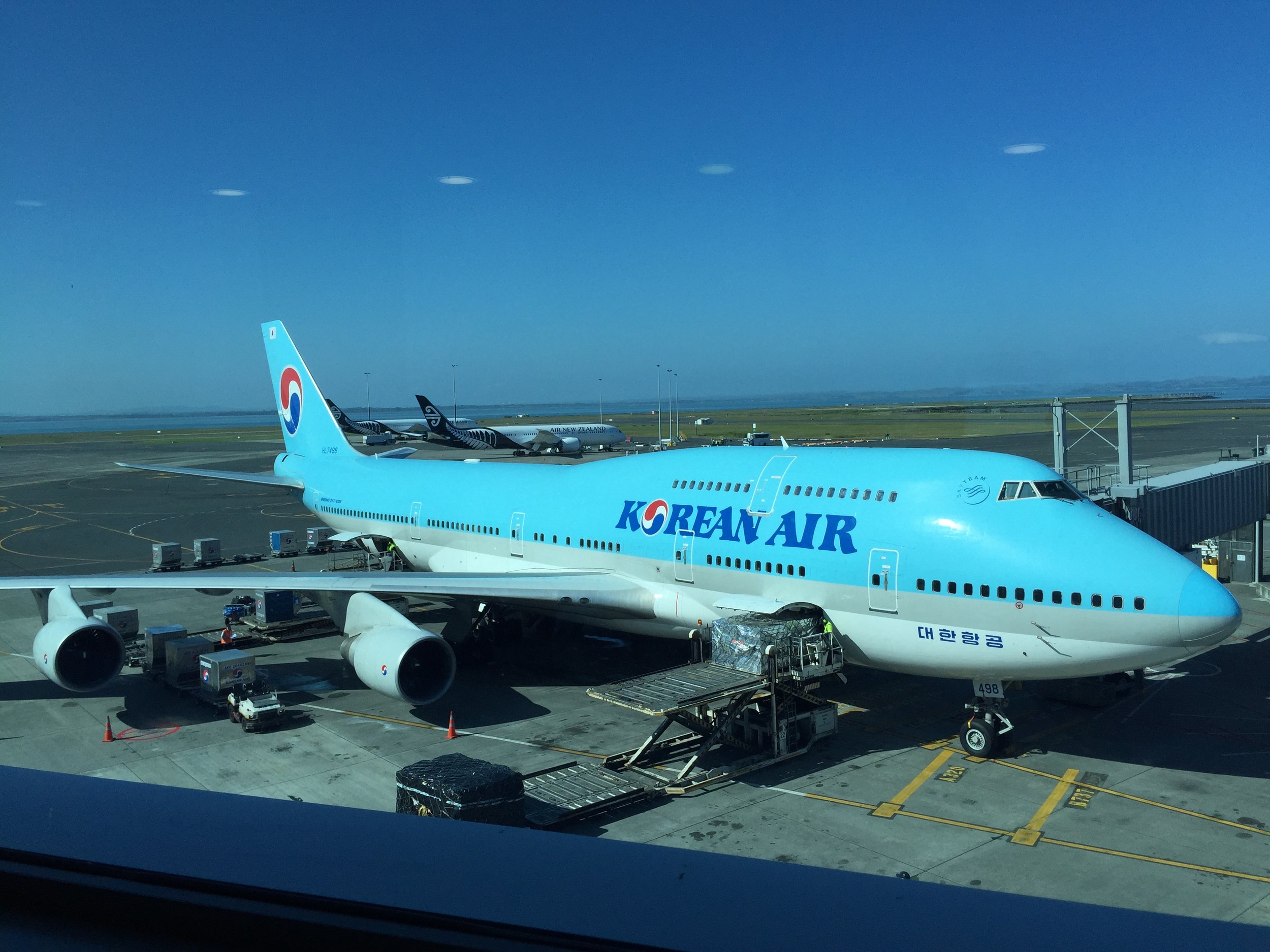 Korean Air's 747 (Photo by Lucas Navarro)