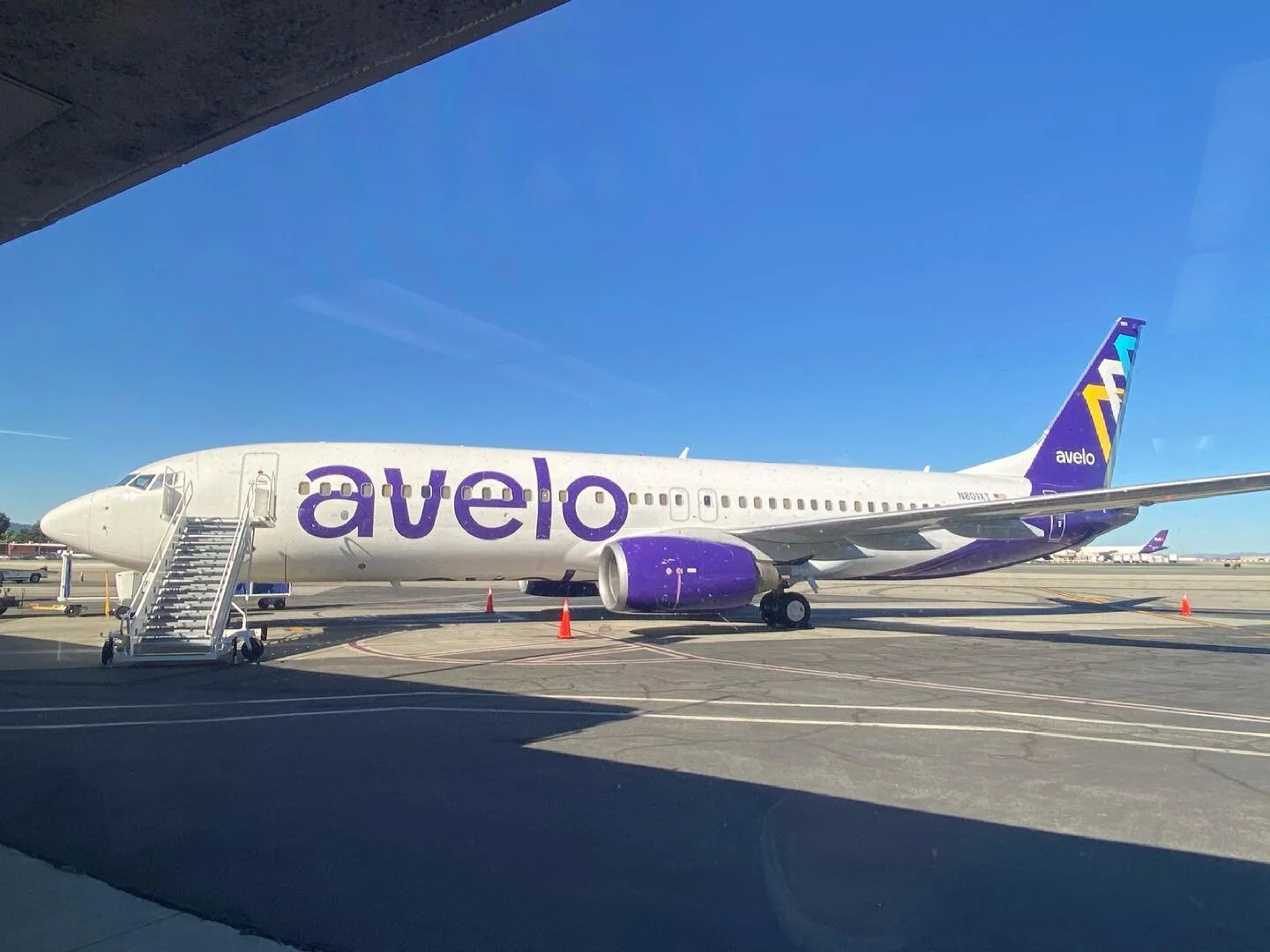 @aveloair inaugural flight today! Full video soon on my YouTube channel #aveloairlines #avelo #aveloinaugural #inauguralflight #bur #sts #newairline #avgeek