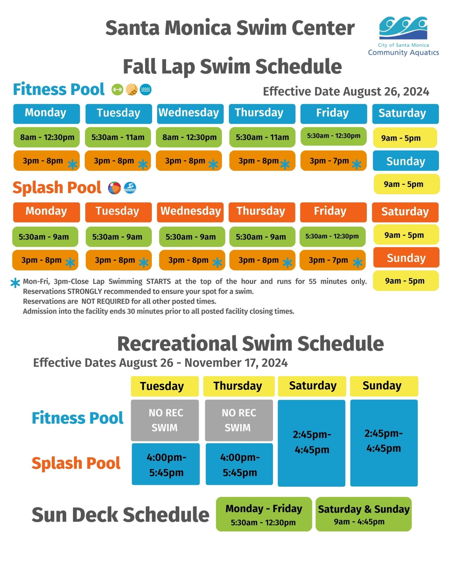 Carman Pool Schedule 2024