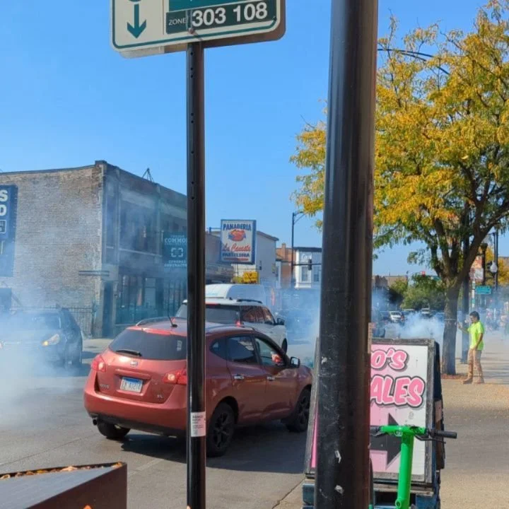 Sunday is a day for family, faith, &amp; friends &mdash; but Logan Square felt a lot different today. On Friday morning, our own street was tear-gassed by masked ICE agents in unmarked cars. What provoked such a drastic action? A guy on a moped (yeah