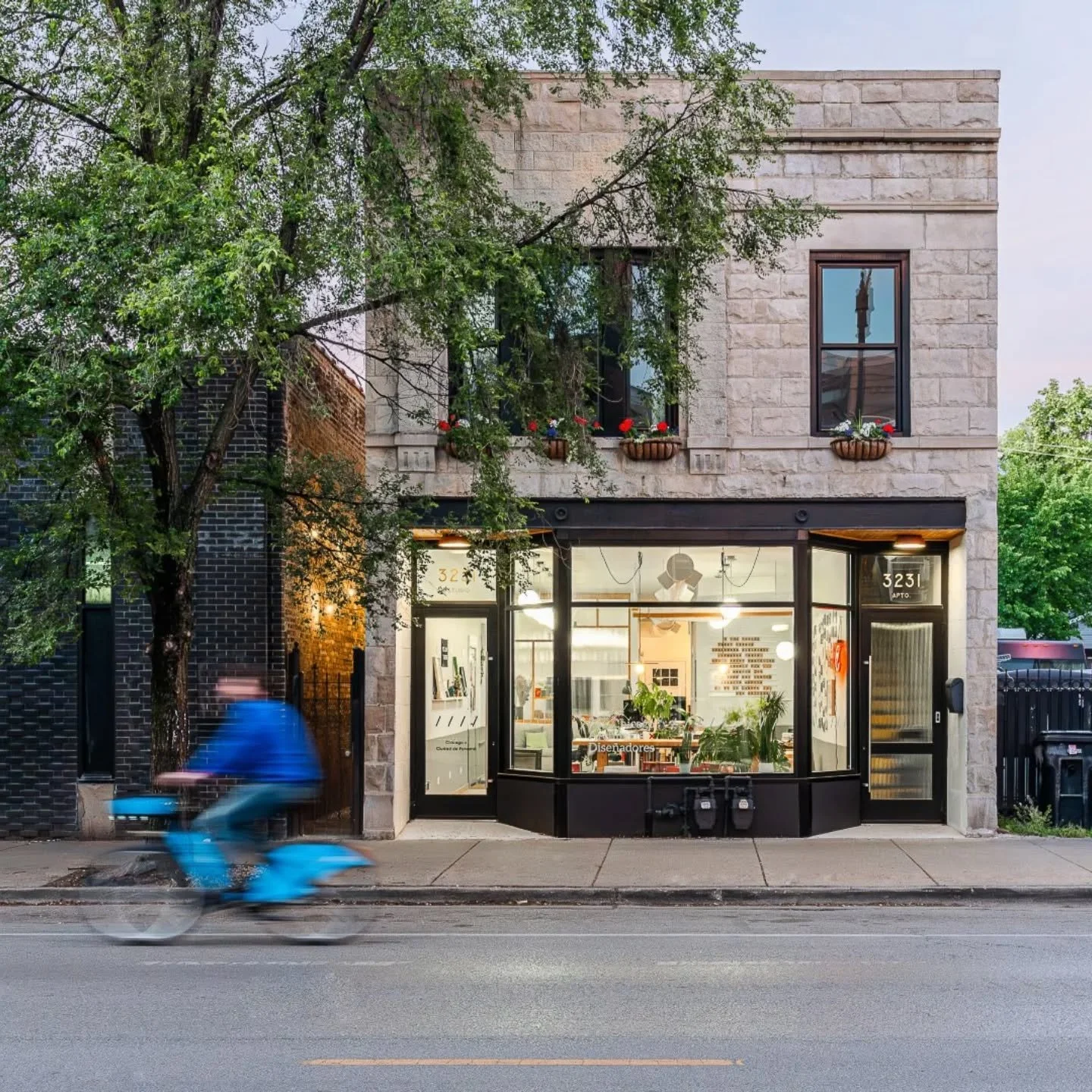 In late 2019, we became the newest stewards of a weathered limestone building on Armitage Avenue &mdash; and we&rsquo;ve spent the years since filling it with new life (and plenty of light) ✨. The storefronts along our neighborhood blocks often refle