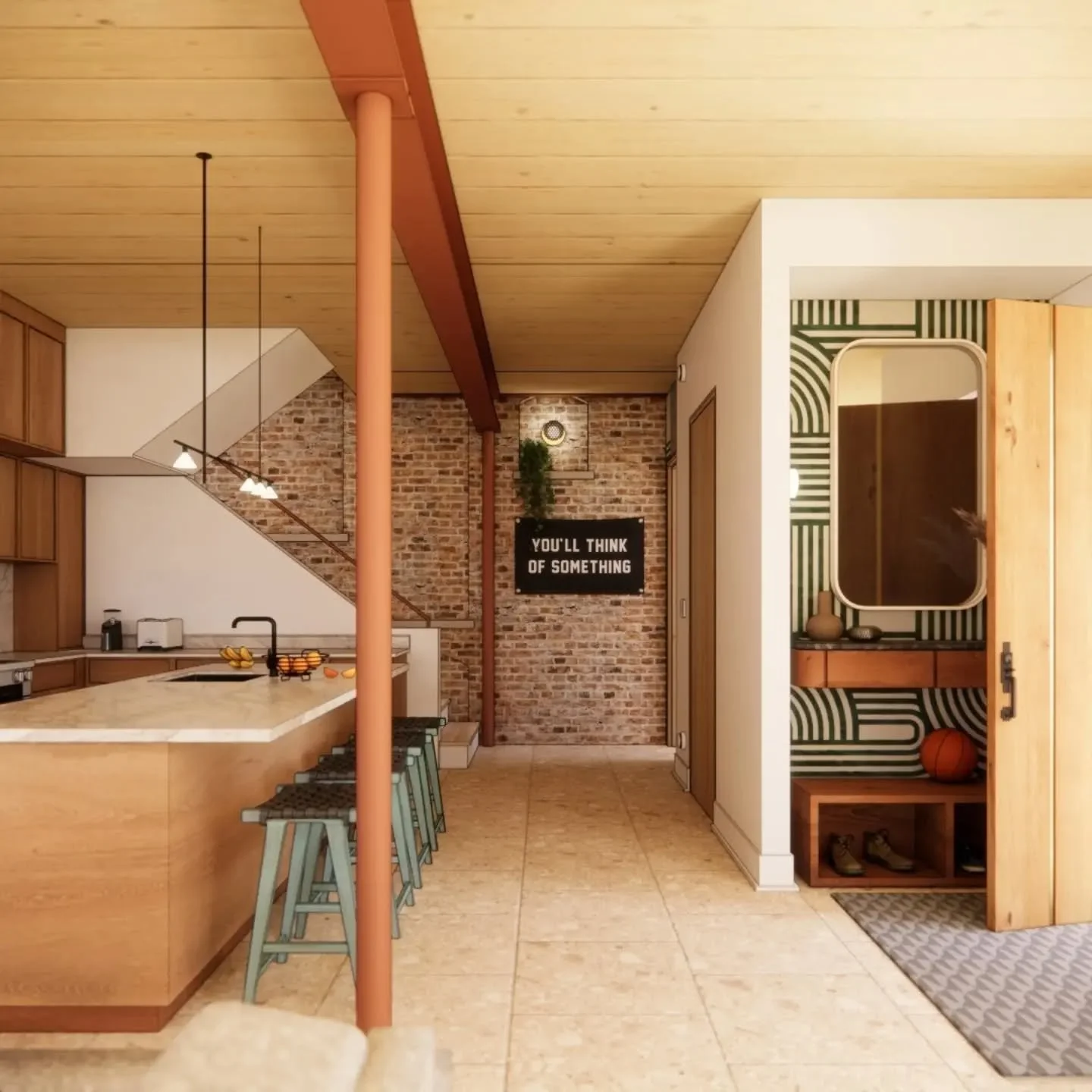 At #PalmerPlus, we&rsquo;re building a three-story rear addition behind a historic two-flat to create a new, owner-occupied unit. The floor and roof structure is composed entirely of CLT (cross-laminated timber) panels, prefabricated by Sterling Stru