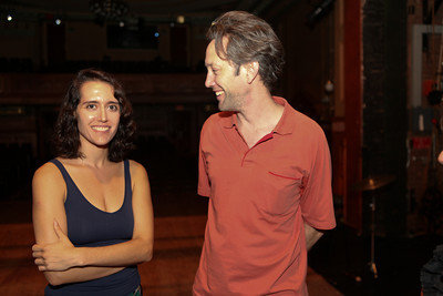 Rehearsal photos from Vision Disturbance (photo by Maurice Pinzon)