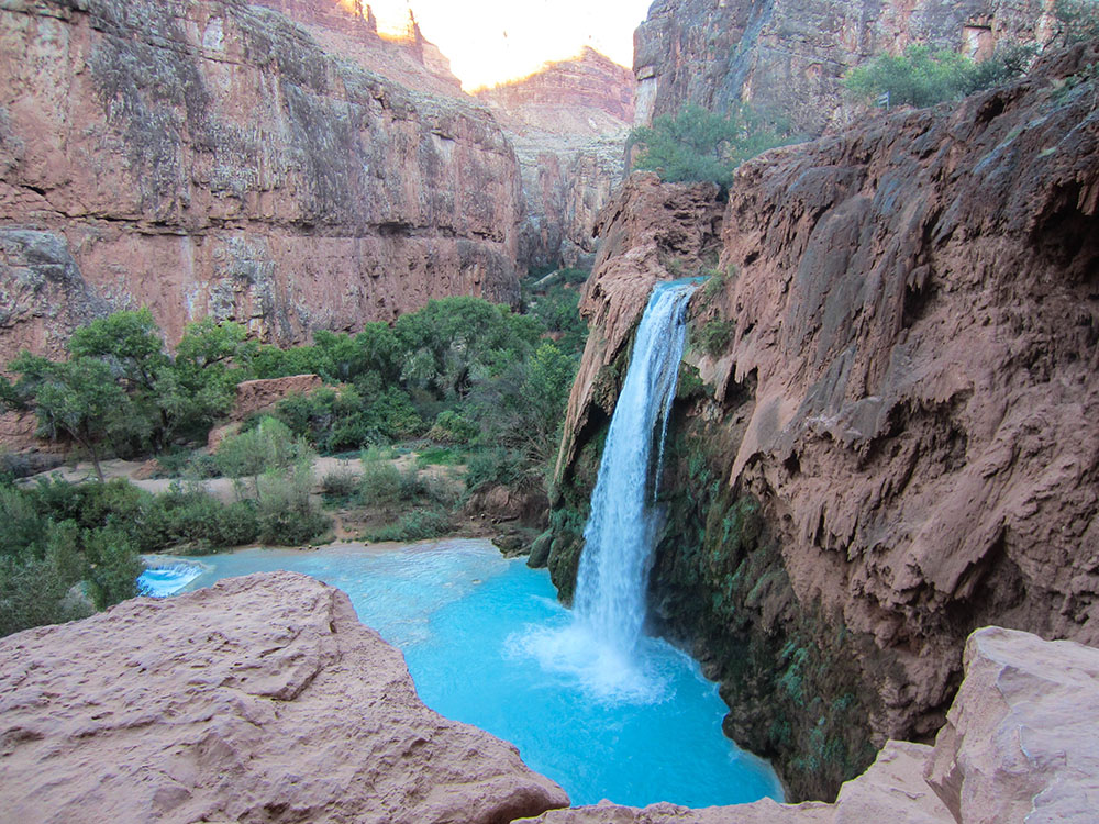 Without fitness, you'll never be able to hike down here and know how amazing it feels to dip your tired body into this rejuvenating water.