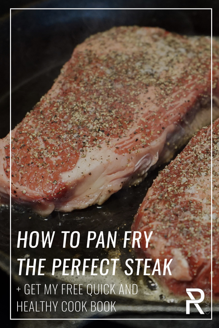 How to cook a delicious steak. Easy healthy recipes. Perfect protein option for paleo, gluten-free. By PR COACHING