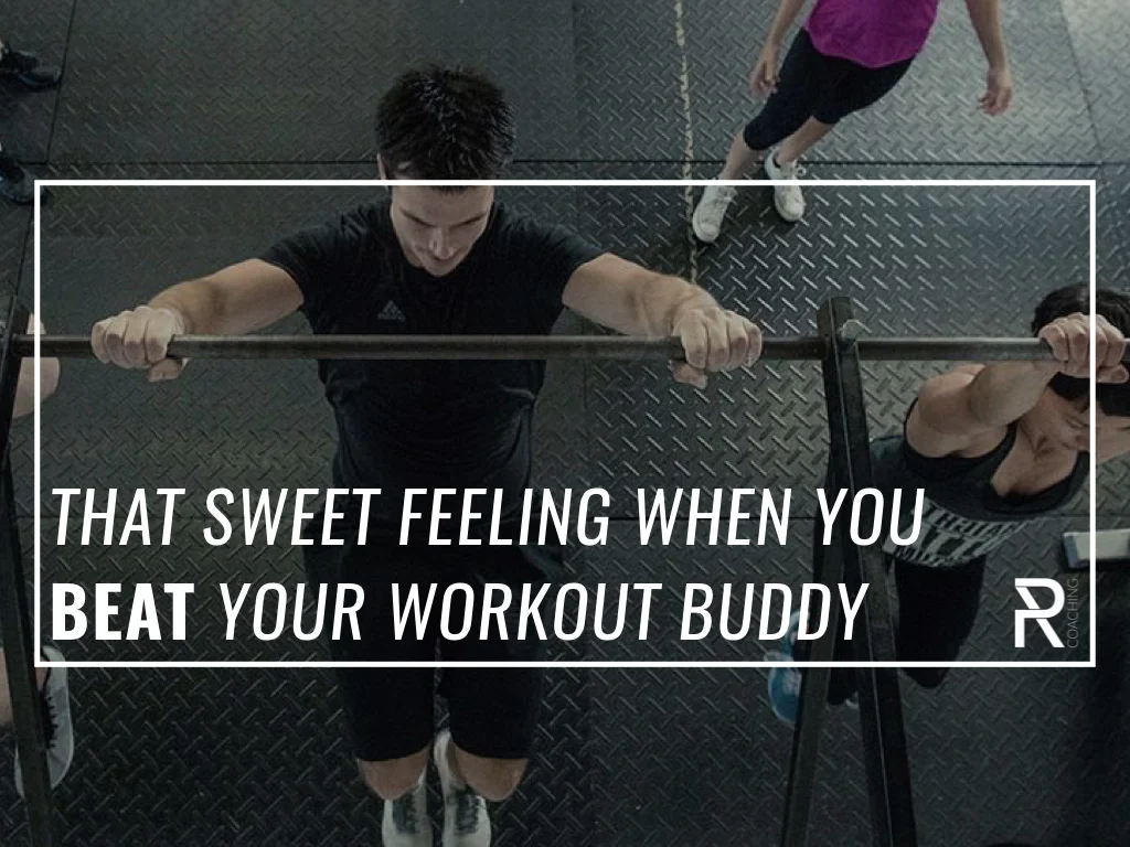 VIDEO: That Feeling When You Beat Your Workout Buddy!