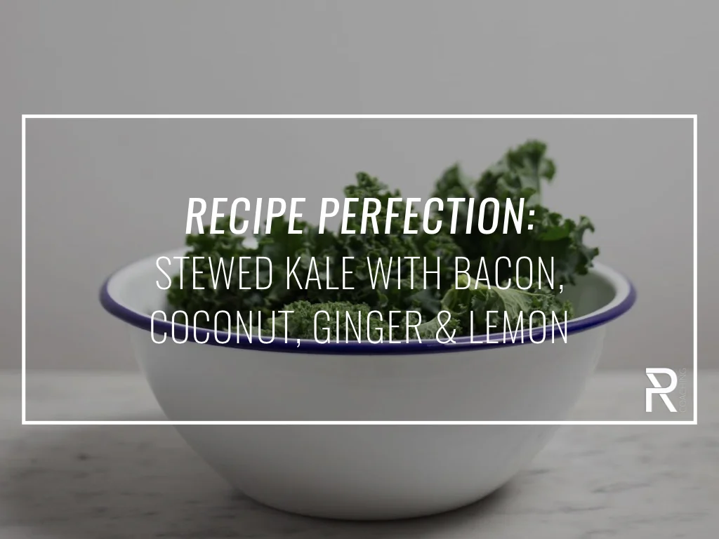 VIDEO: My Best Kale Invention ~ Stewed Kale With Bacon, Coconut, Ginger & Lemon
