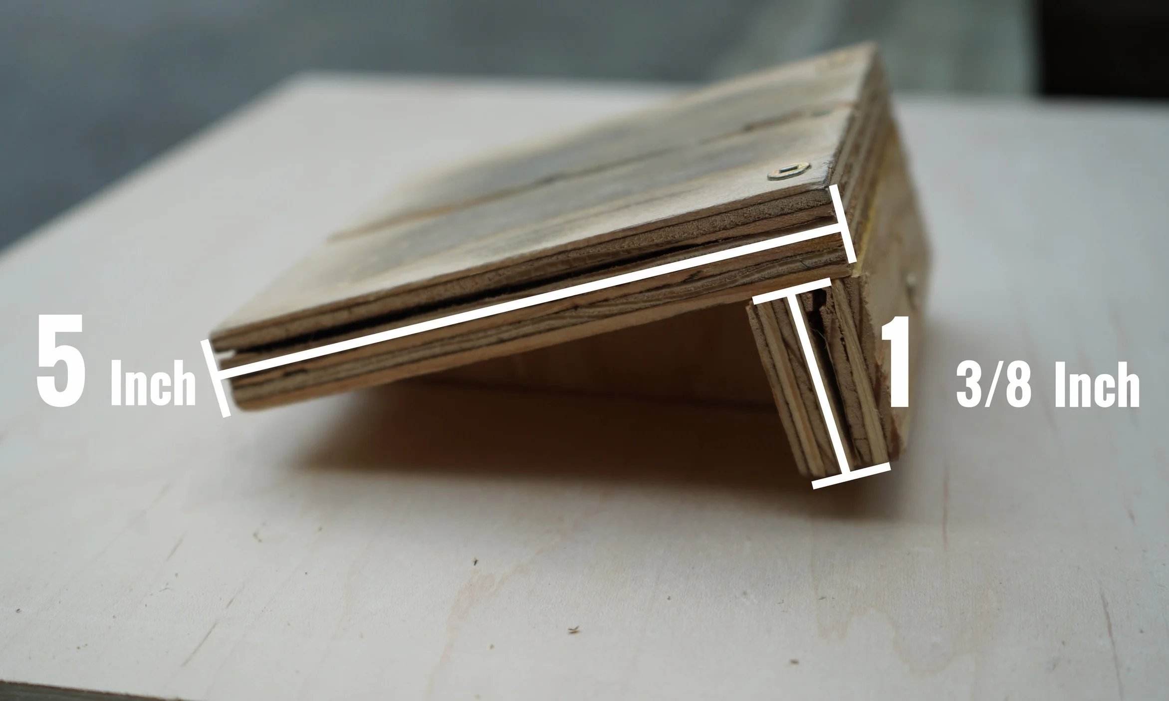 How to build your own slant board For Improved Foot Strength & Flexibility