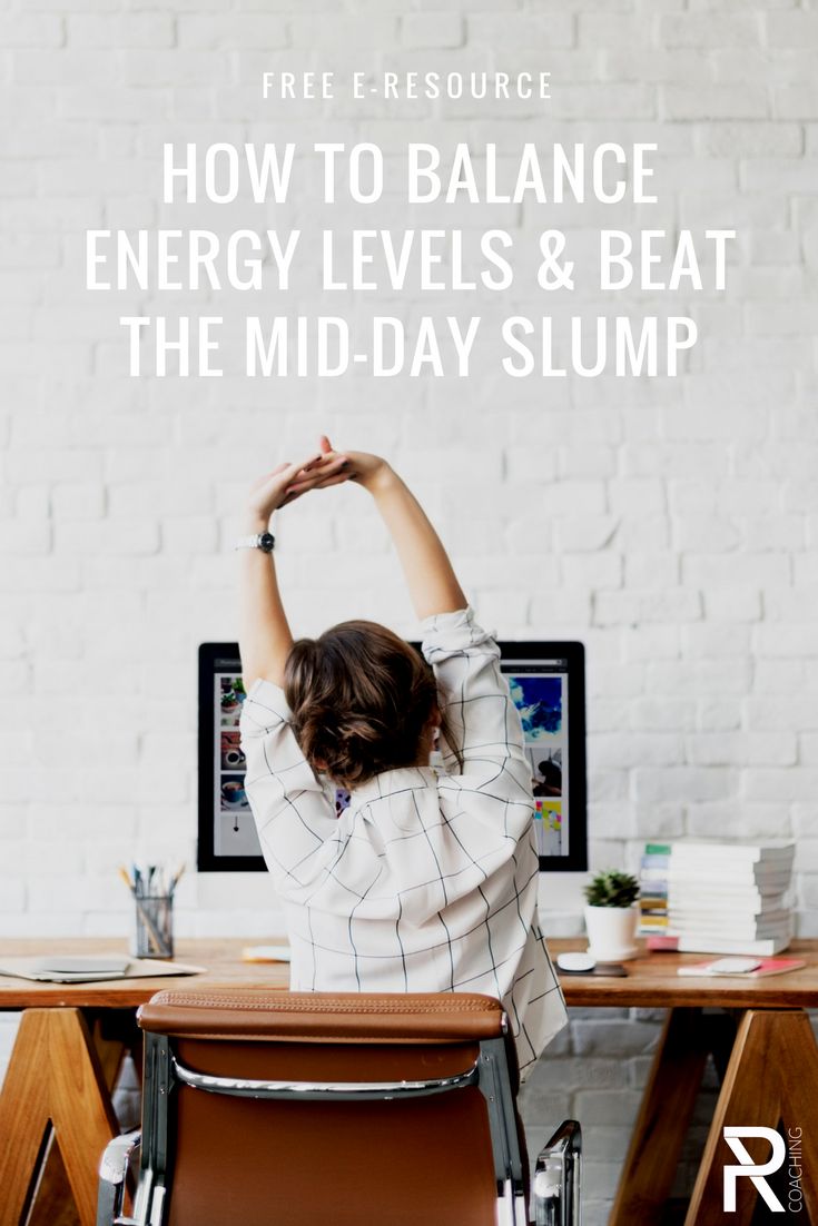 How to feel more energized & beat the mid day slump | tips to feel more energized | sleep tips | mid day slump beats | PR Coaching