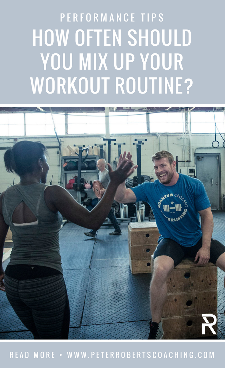 How often should you switch up your workout routine | the muscle confusion myth | Workout variations | Workout goals | PR Coaching