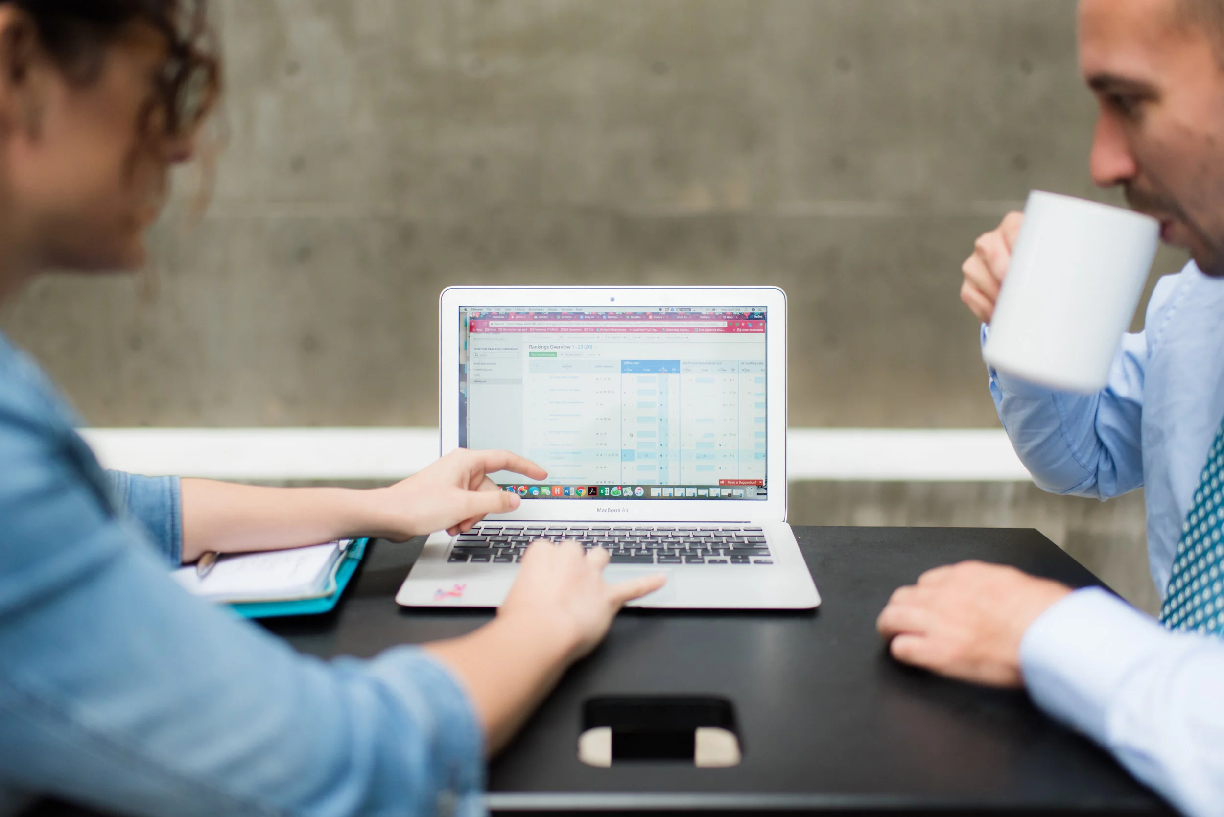 Through SEO optimization, keyword research, and targeting...