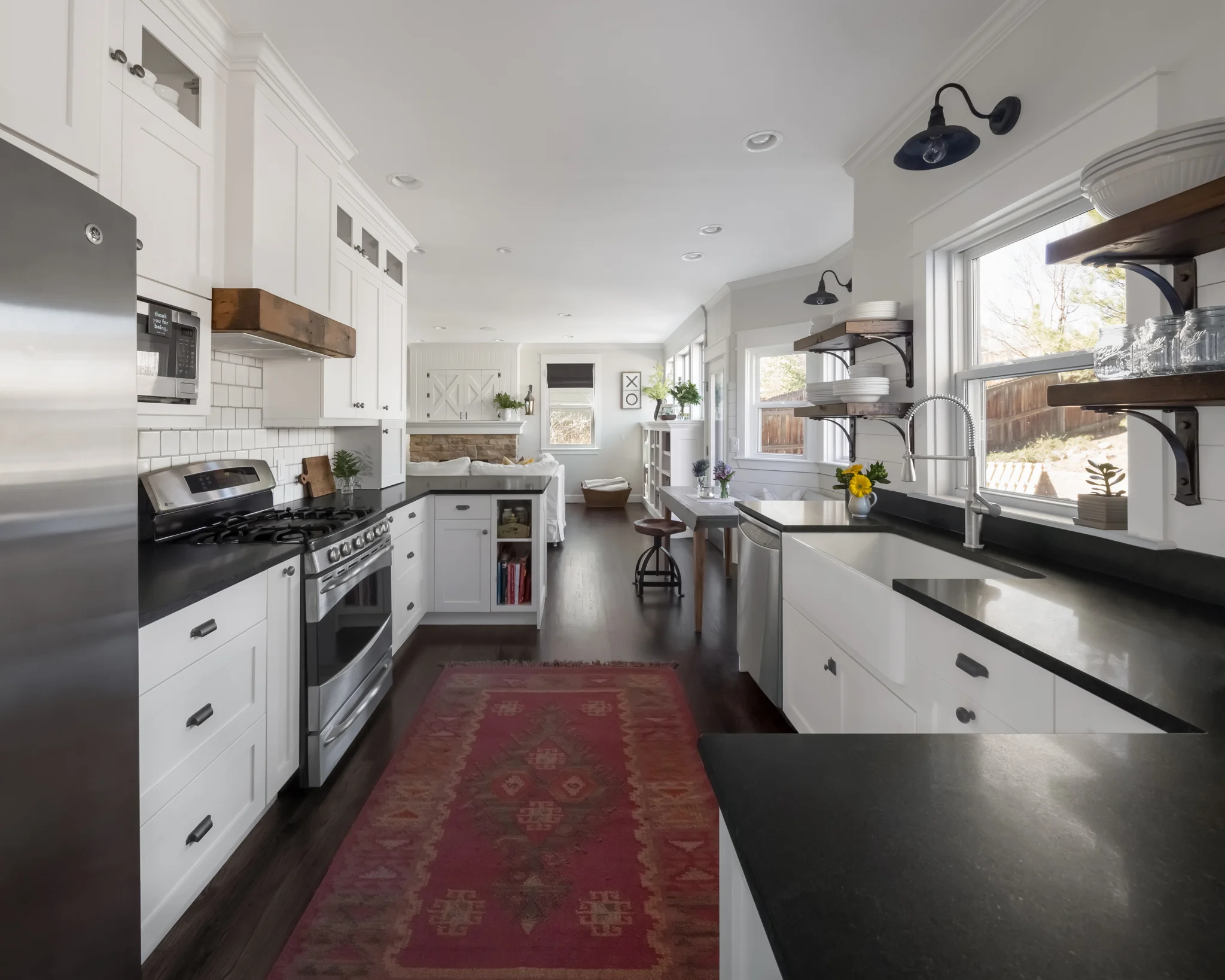 This modern farmhouse kitchen was in Colorado Homes &amp; Lifestyles Sept/Oct Kitchen Issue as "10 Ooh-La-La Kitchens". &nbsp;For more details on this project please check out my blog post: &nbsp;Modern Farmhouse Revealed&nbsp; All of these photo's …
