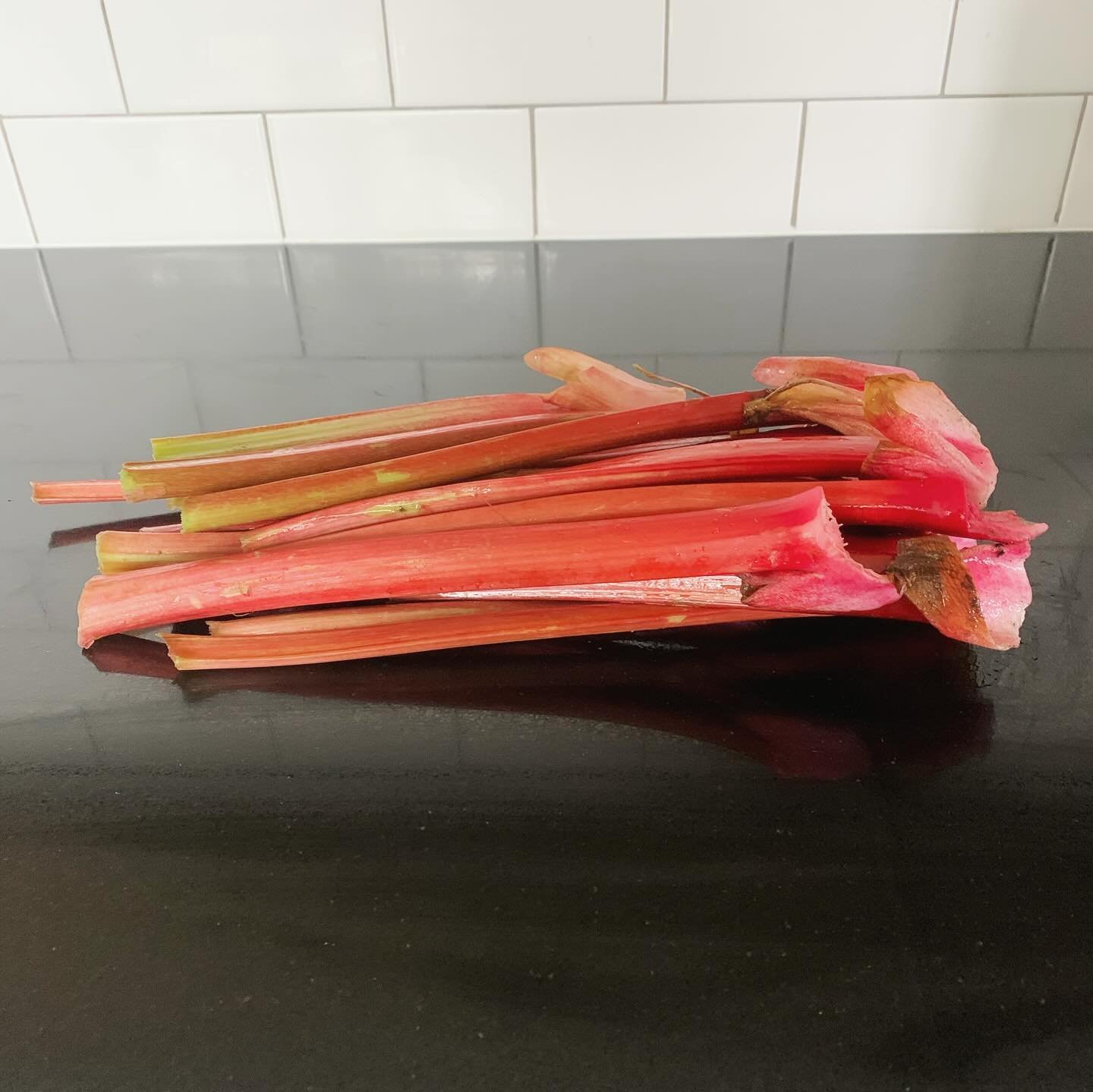 Rhubarb season is here! 🙌

The first thing we had to make was my mother-in-law&rsquo;s rhubarb coffee cake.

Andy and Izzy dug into it faster than I could snap a photo! 😂 Not gonna lie, we are the whole thing in less than 24 hrs. 😅

What&rsquo;s y