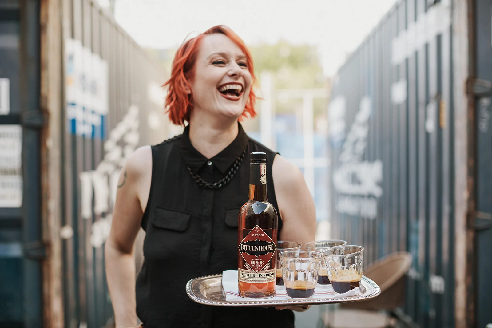 Caledonia Wright, Bartender
