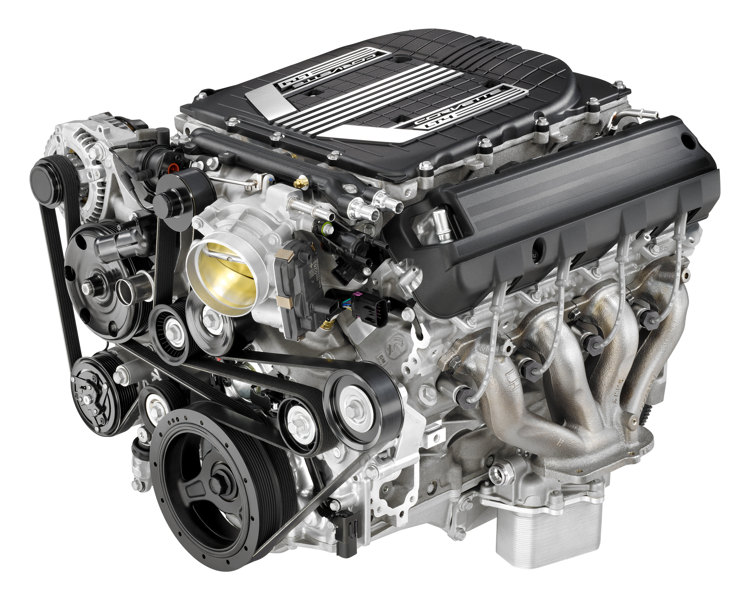  The 6.2-litre, 650 hp supercharged LT4 V8. 
