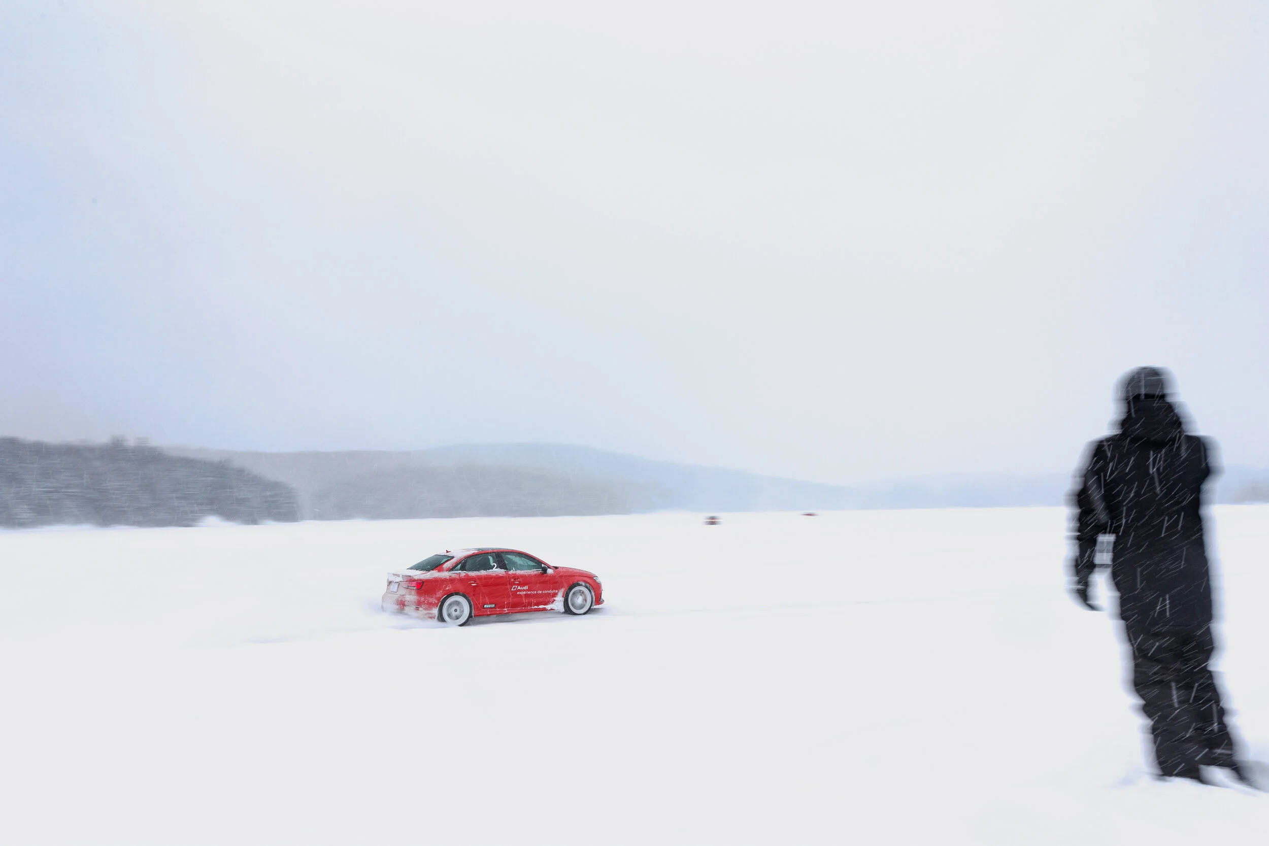 Audi Canada // ice driving experience 2018