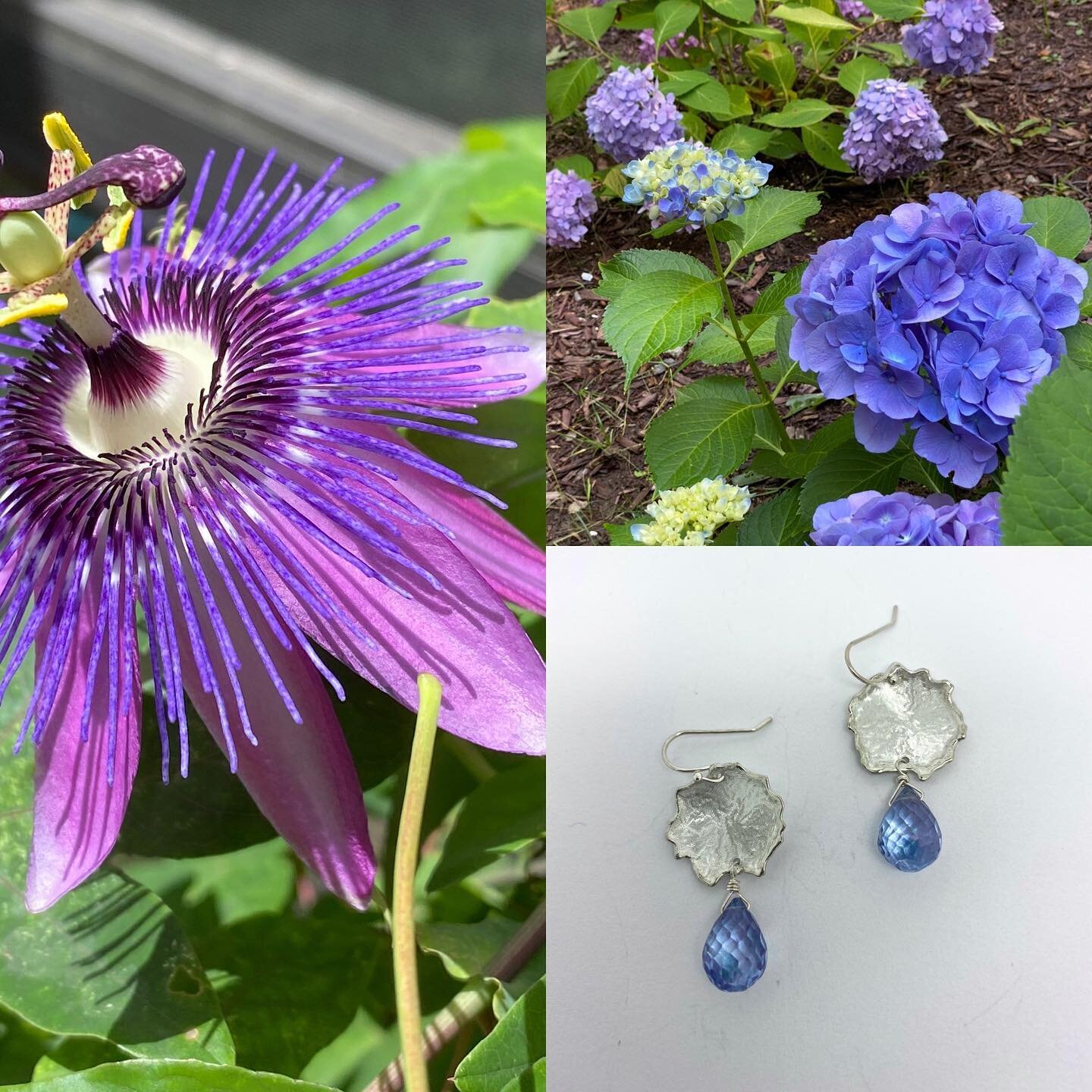Today is day 6 of the Virtual Craftsmen Fair 2020 and the color of the day is purple! Find these mystic topaz earrings @ natalietdesigns.com and support all the artists and shops of the League!
#coloroftheday 
#virtualcraftsmensfair2020 
#leagueofnhc
