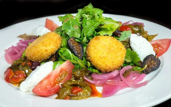 Warm Goat Cheese Salad