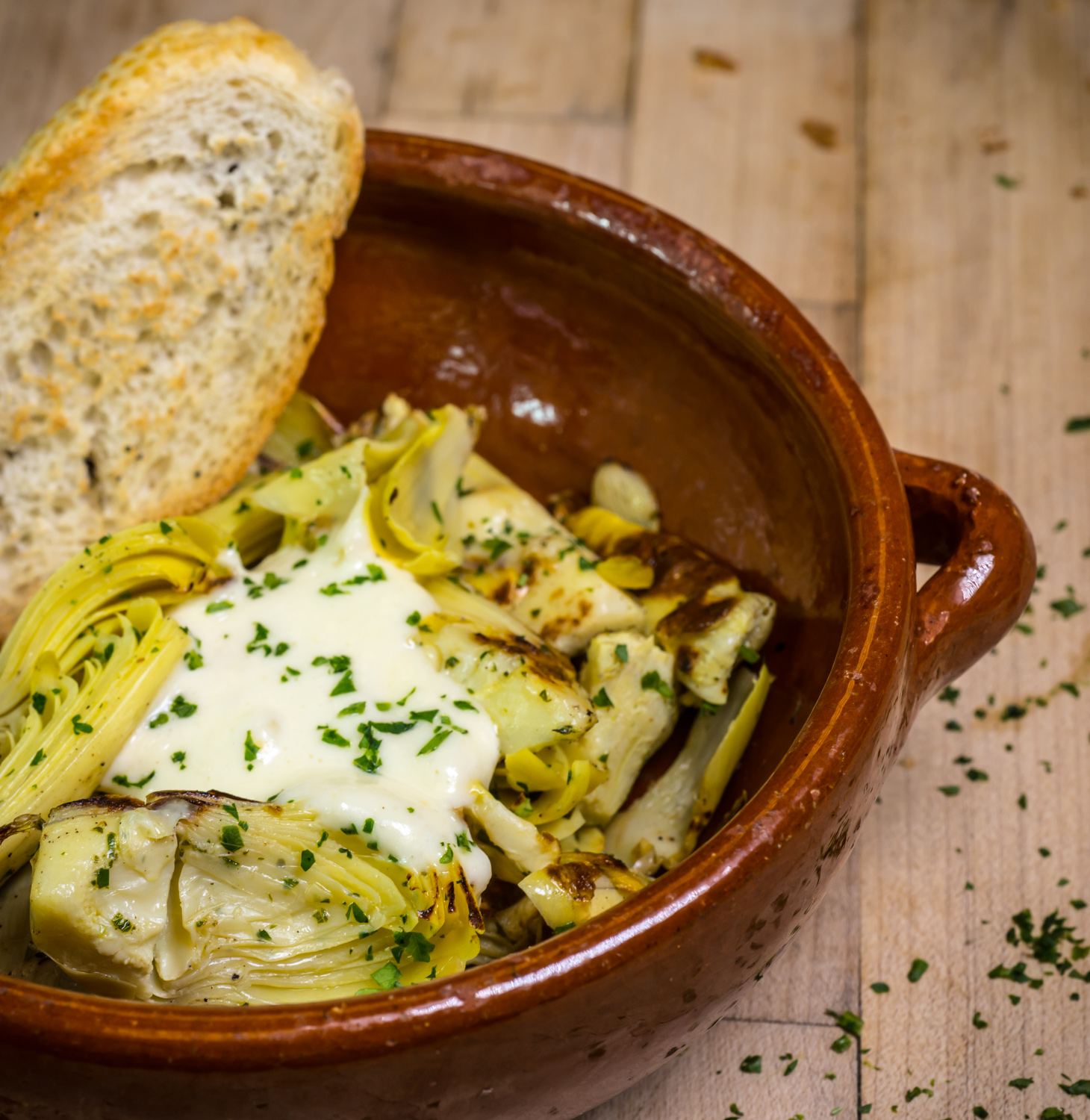 Grilled Artichoke Heart