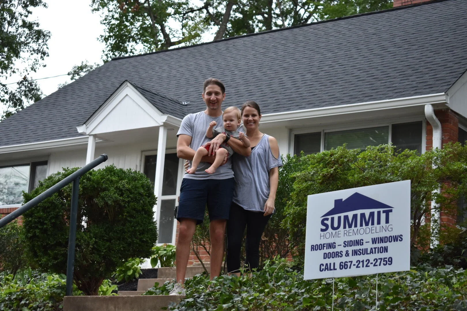 We wish the Engorn family nothing but the best and hope to be there for any future home remodeling needs!