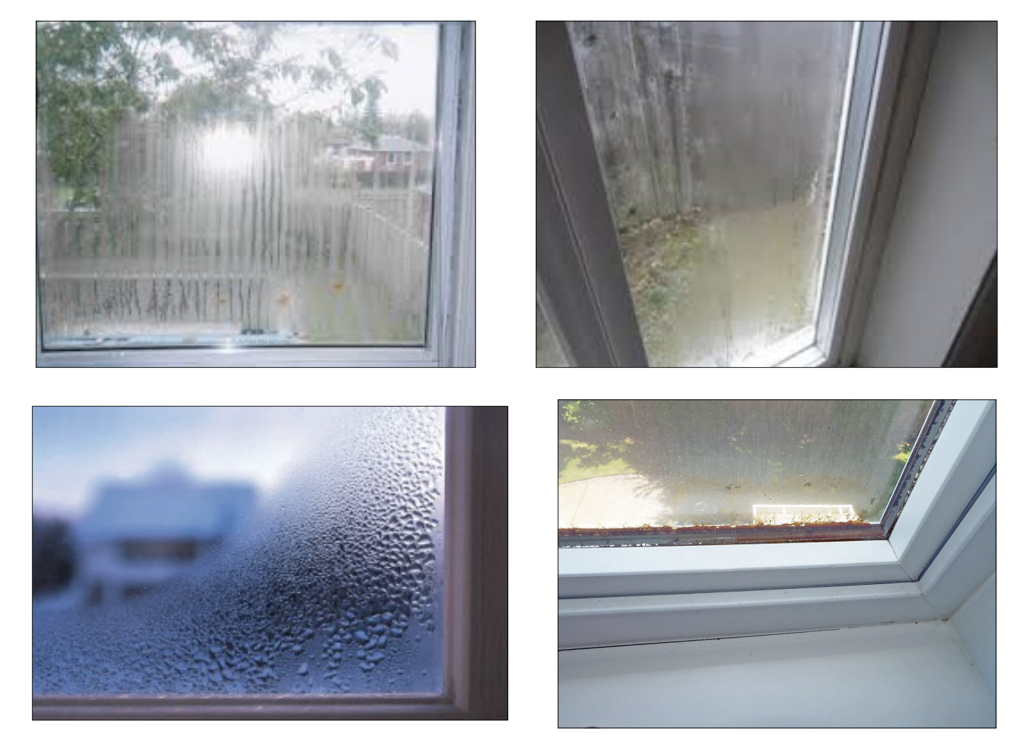 Look out for these signs - they all indicate the elements leaking through your windows!