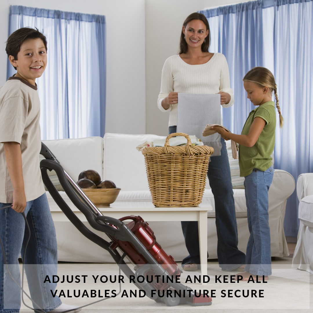 A home remodeling project matters for the whole family - be sure everyone is on board with the lifestyle adjustments during the install!