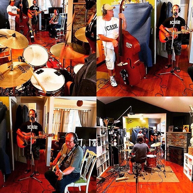 The Paying Cash boys laying it down in the Sharktank today. 'Get Rhythm' #sharktankpro #livemusic #studiolife