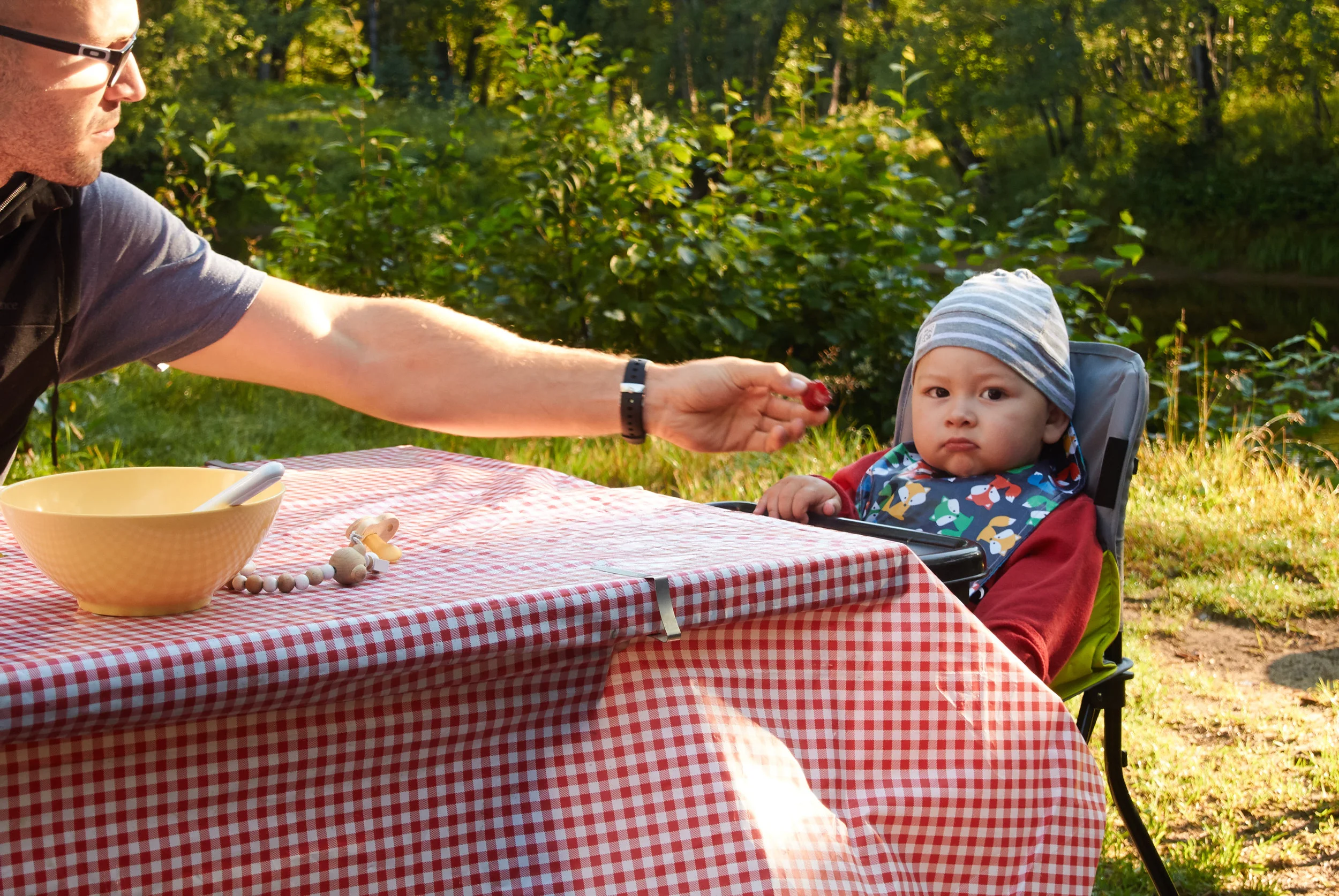 La Chaise Haute De Camping Un Indispensable La Famille C Est Du Sport
