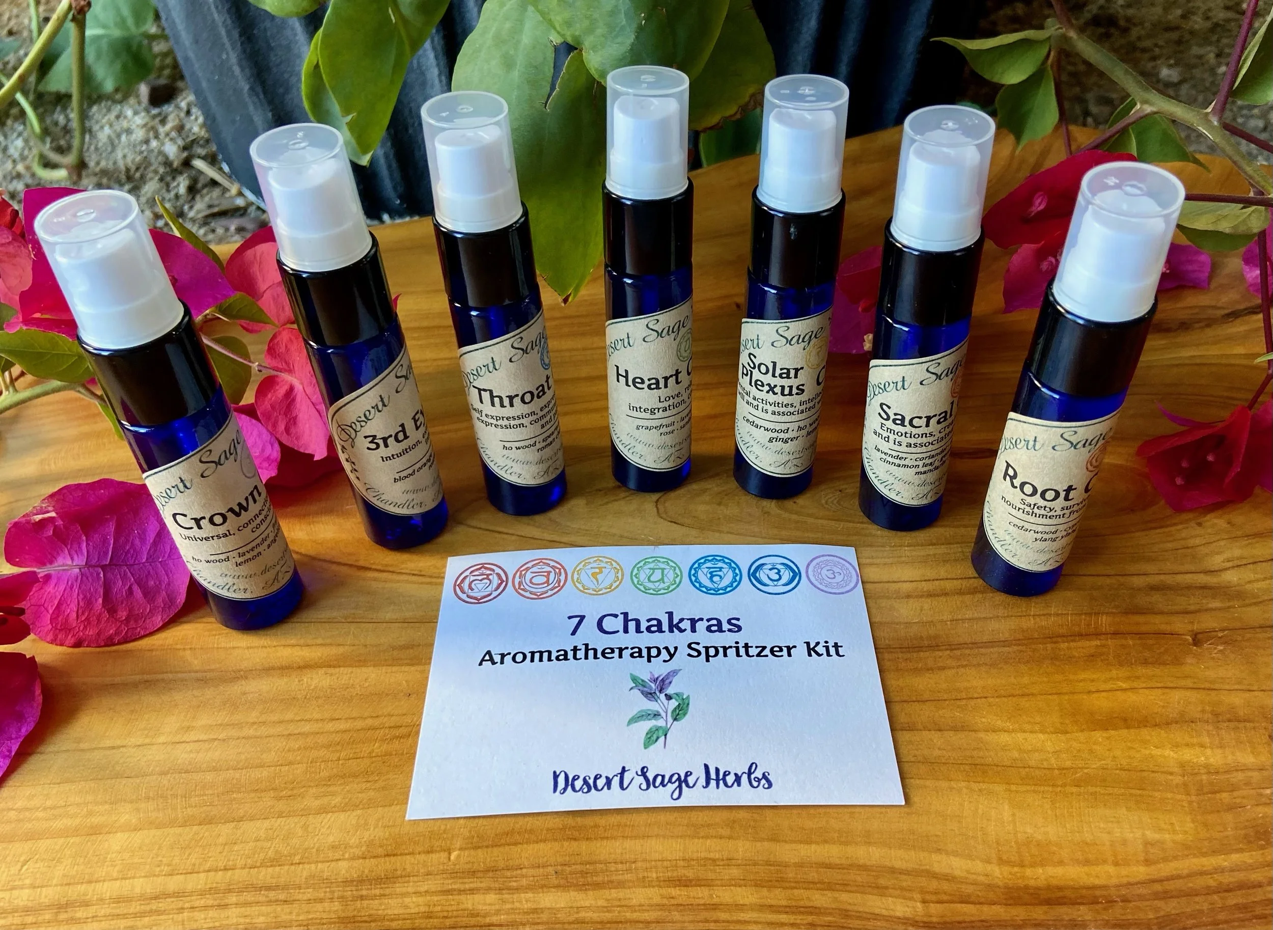 7 Chakra Spritzers