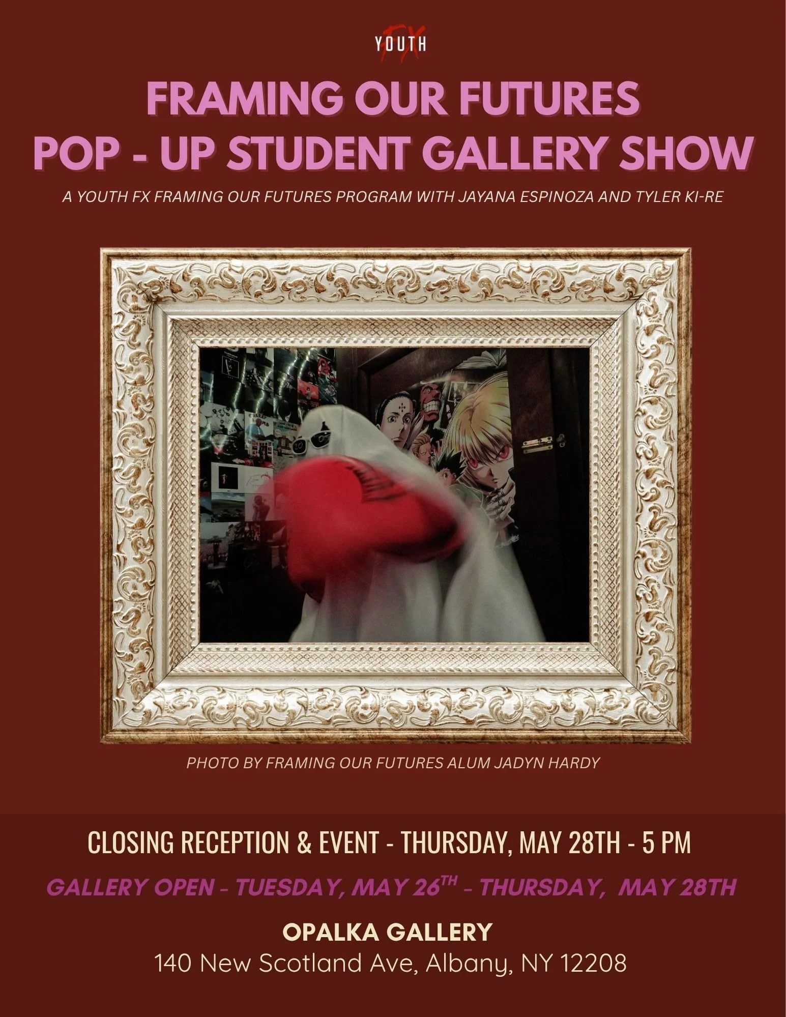 Framing Our Futures Pop - Up Student Gallery Show