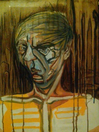 Self Portrait of a Deranged Man