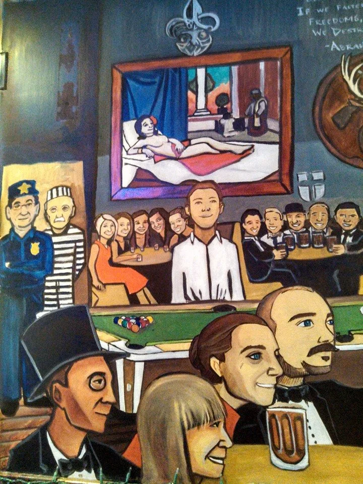 Bar Mural - Unc's Patio, Auburn, Ohio
