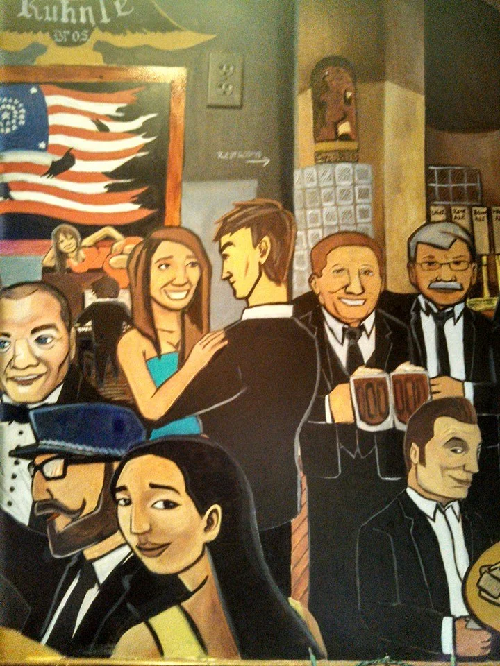 Bar Mural - Unc's Patio, Auburn, Ohio