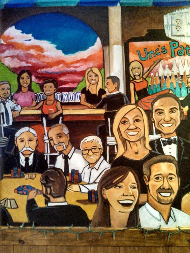 Bar Mural - Unc's Patio, Auburn, Ohio 