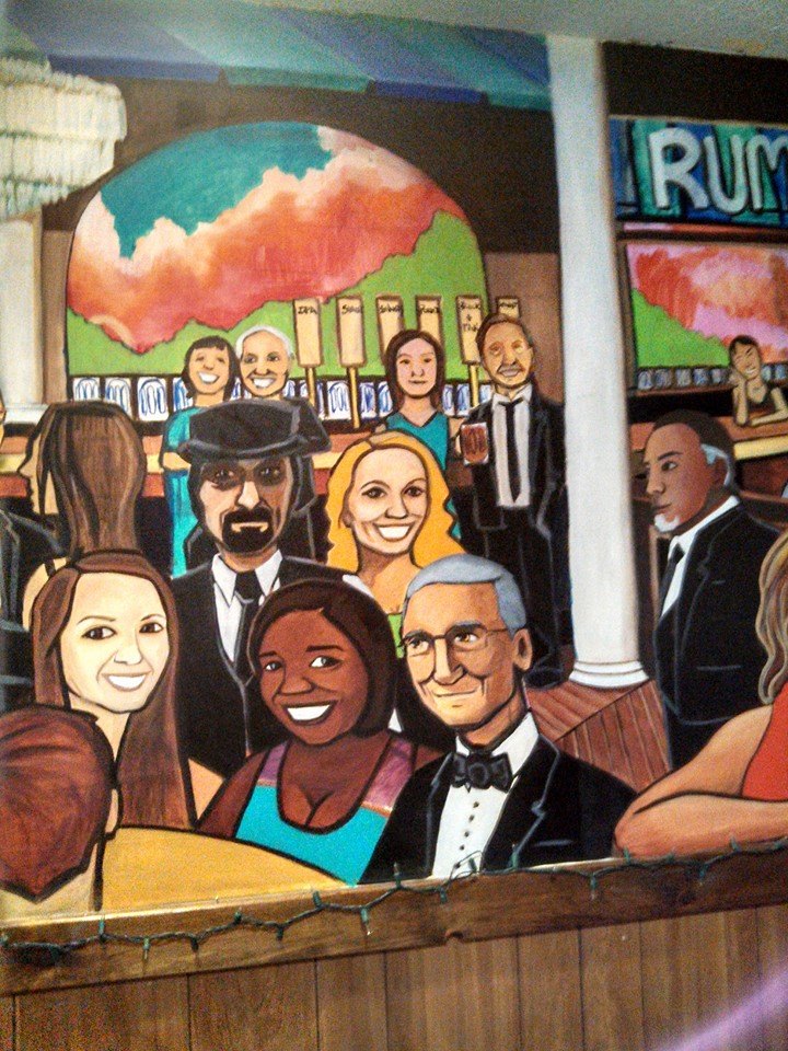 Bar Mural - Unc's Patio, Auburn, Ohio 