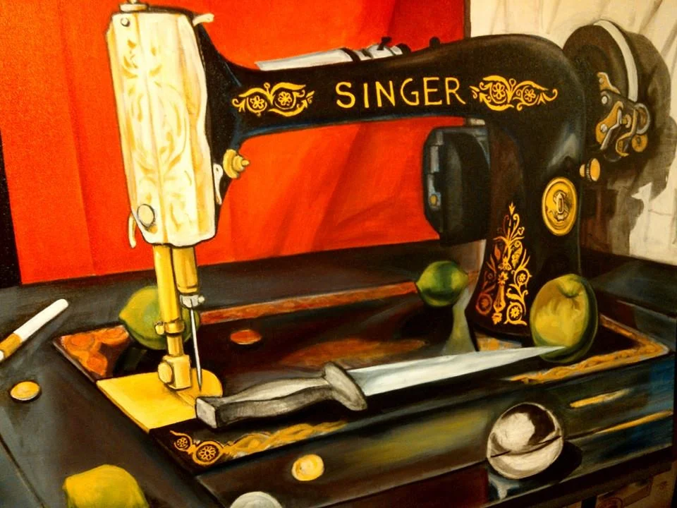 Singer and her Stileto