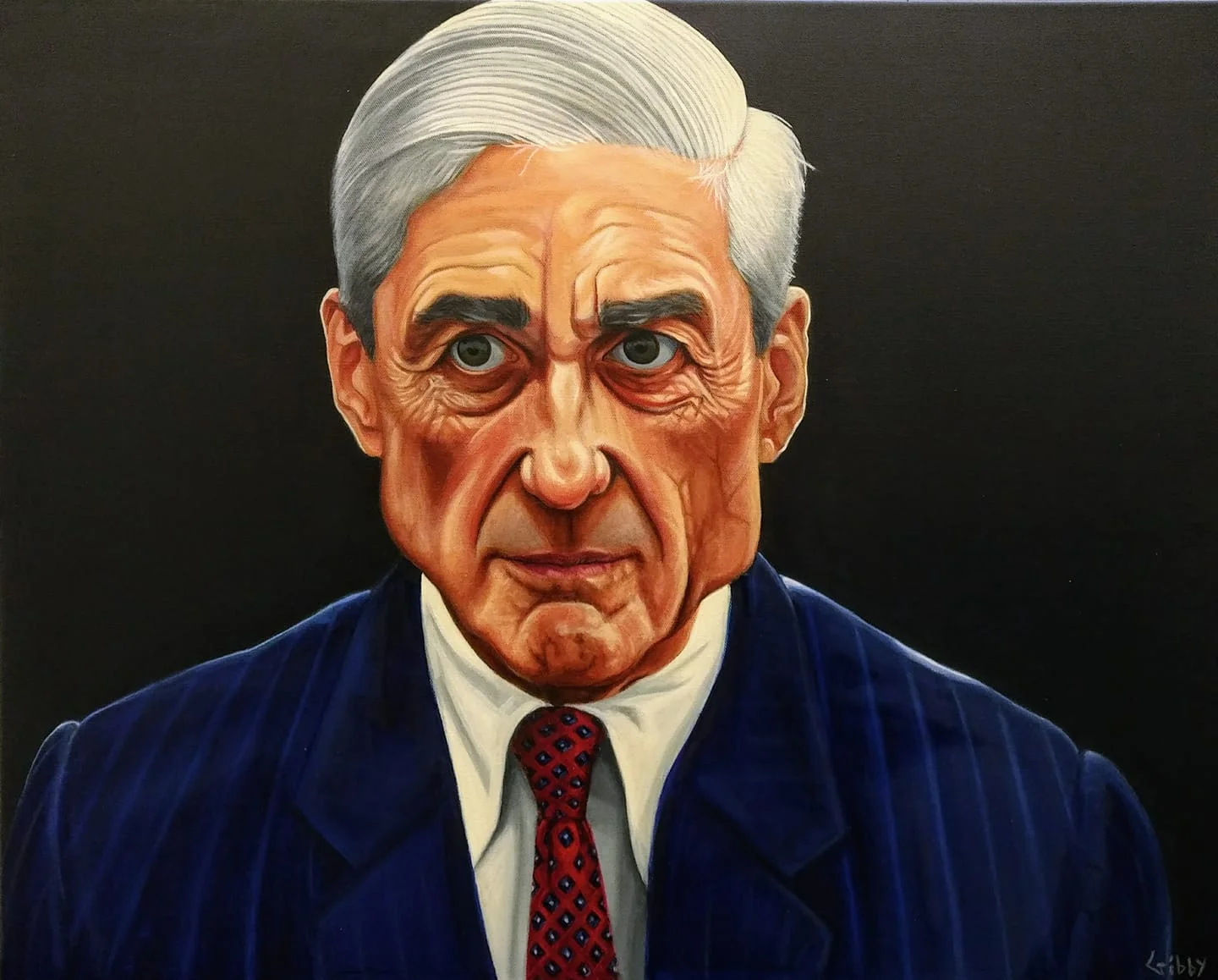 Portrait of Robert Swan Mueller III ("Bobby Three Sticks")