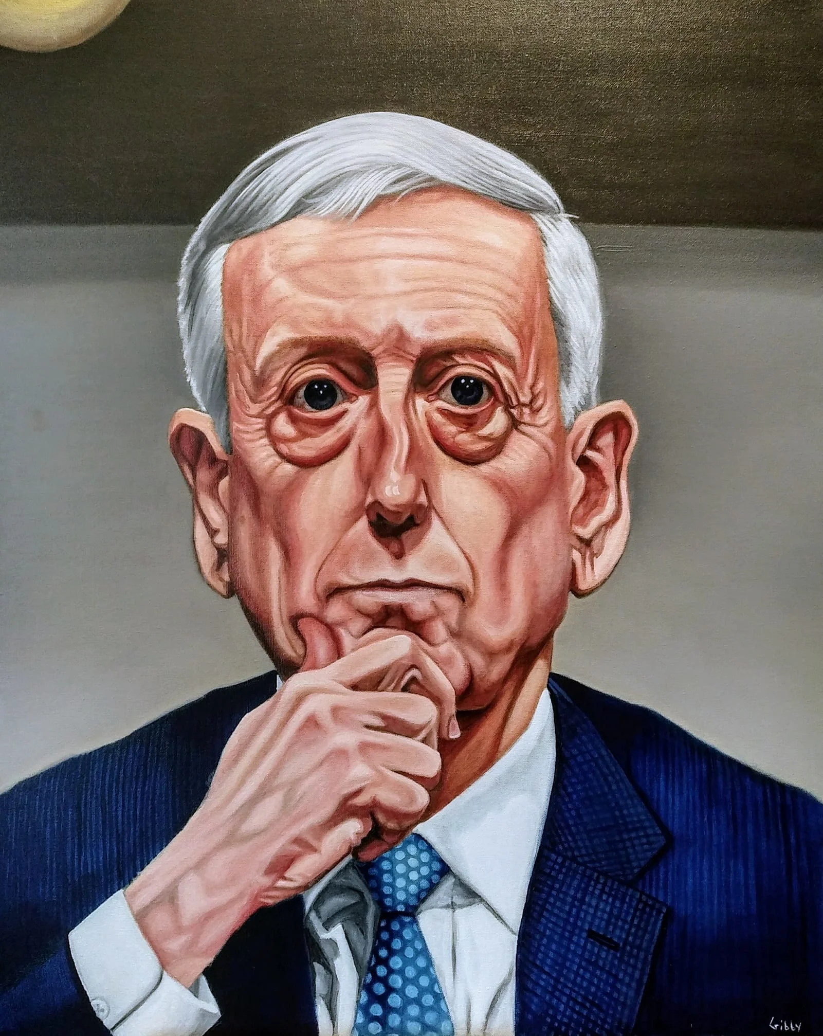 Portrait of James Norman Mattis ("When the Abyss Stares Back")
