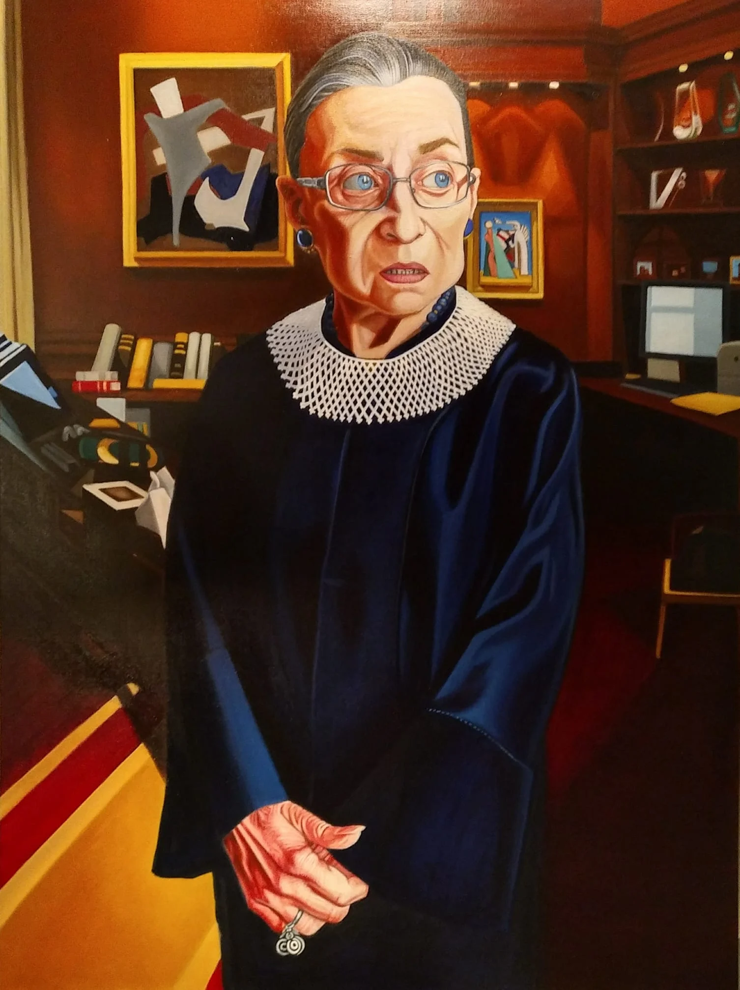 Portrait of Ruth Bader Ginsburg ("Notorious RBG")