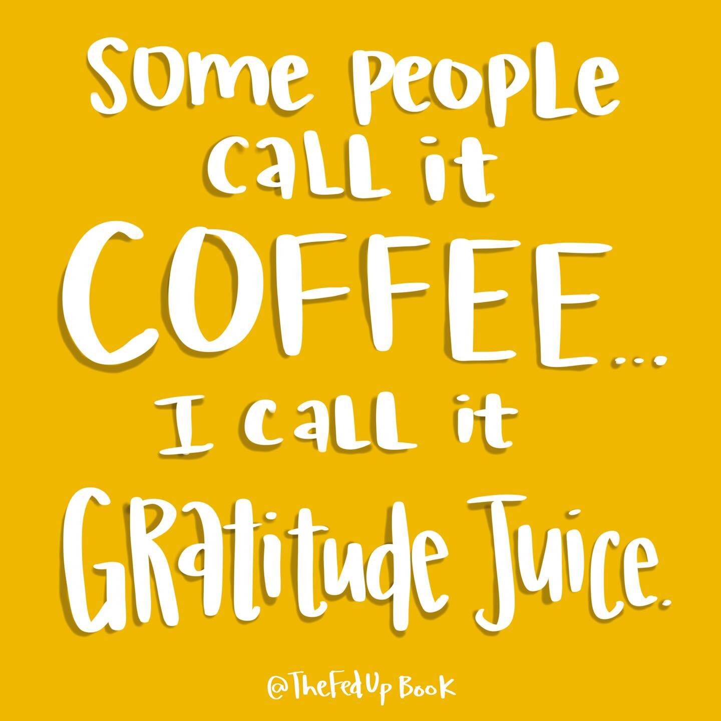 Shout out to the real Thanksgiving hero. 🧡☕️💛
.
.
.
#coffee #gratitudejuice #grateful #thanksgiving #happythanksgiving