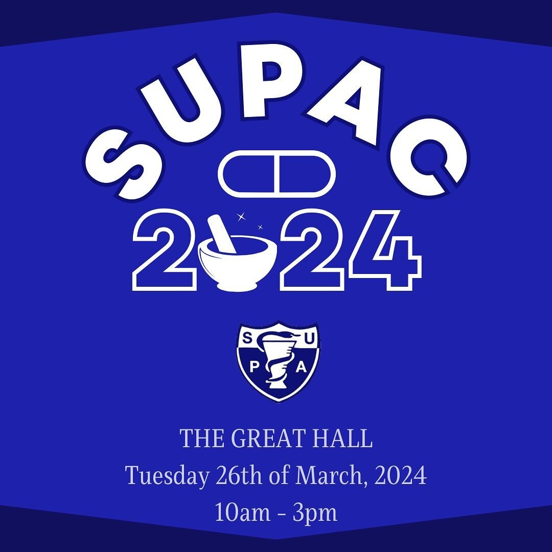 UPDATED!!!

‼️ITS SUPAC DAY‼️

Come down to the Great Hall from 10am-3pm to meet many of our industry professionals!! 

On top of this, the return of the SUPAC HOT SEAT is back this year!! Have the chance to hear from our platinum sponsors and get th