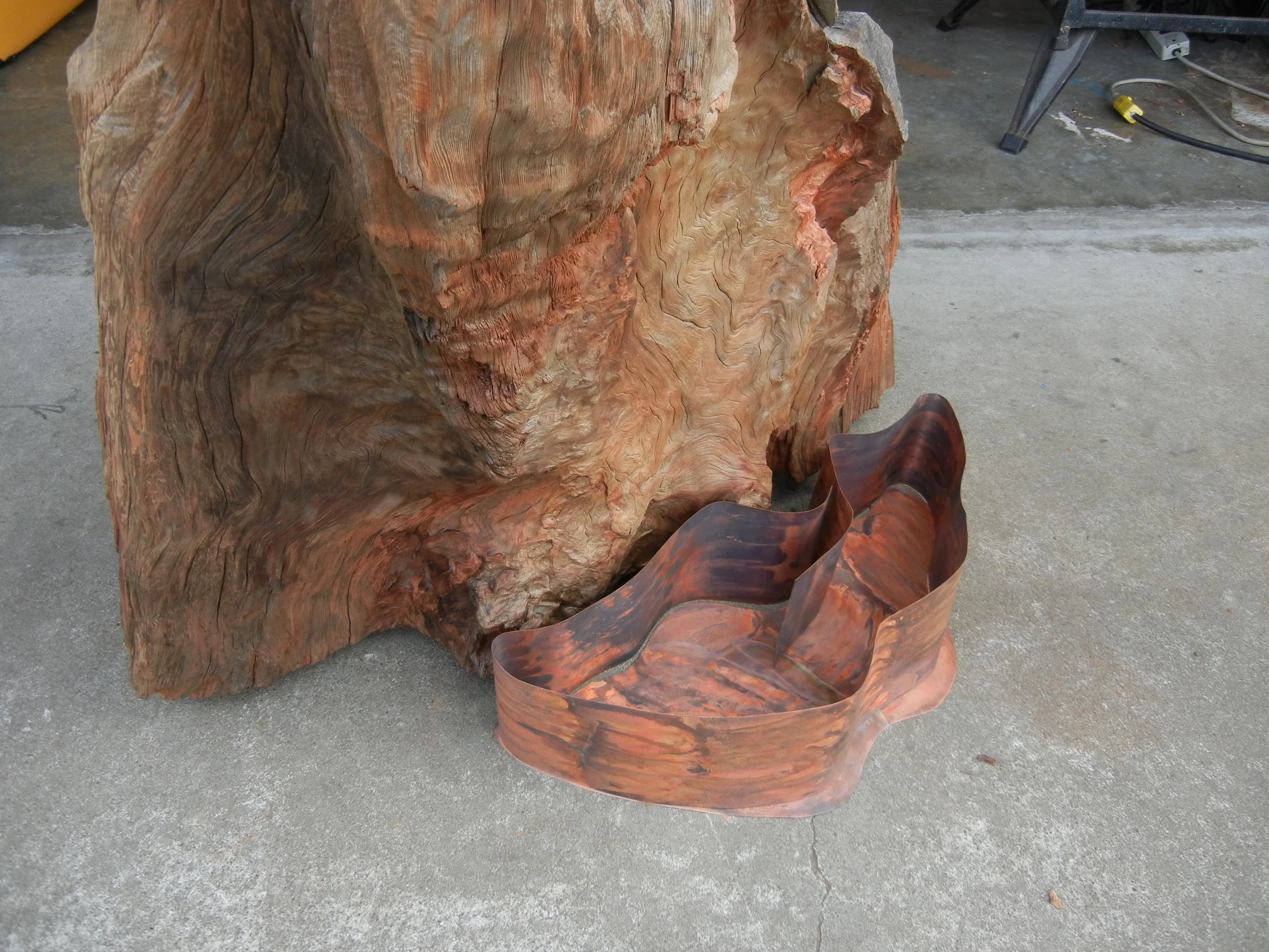 Copper water fountain - 2 pieces